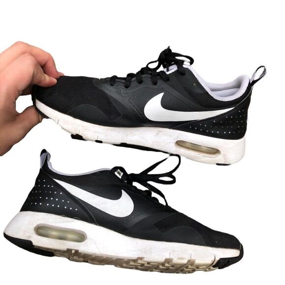 RARE 2016 Nike Air Max Tavas GS 'Black White' Size 8.5 - Picture 6 of 16